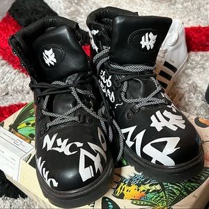 Lugz, Size:7.5,RARE DEADASS FACTS,HI NYC BOOT MALERIE CRUZ&CHICKLET, Never worn